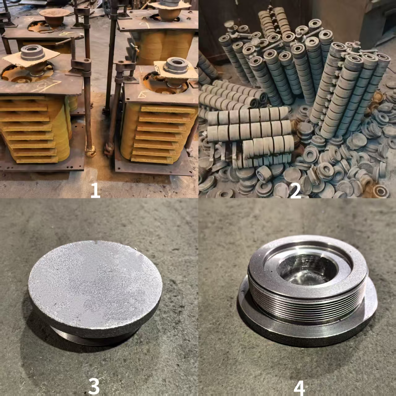The journey of a casting, step by step